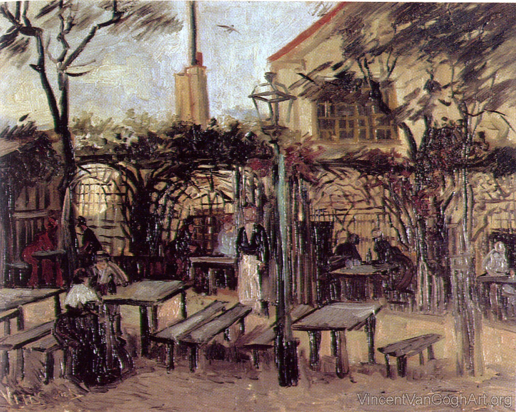 Terrace of a Cafe(La Guinguette)